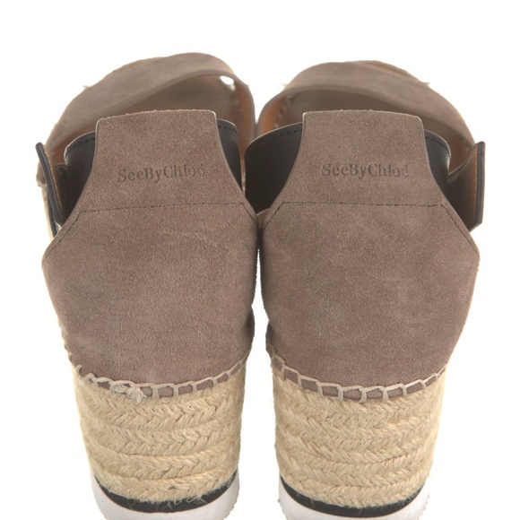 See by Chloe Suede Espadrilles Size 9 / 39 - Picture 4 of 6